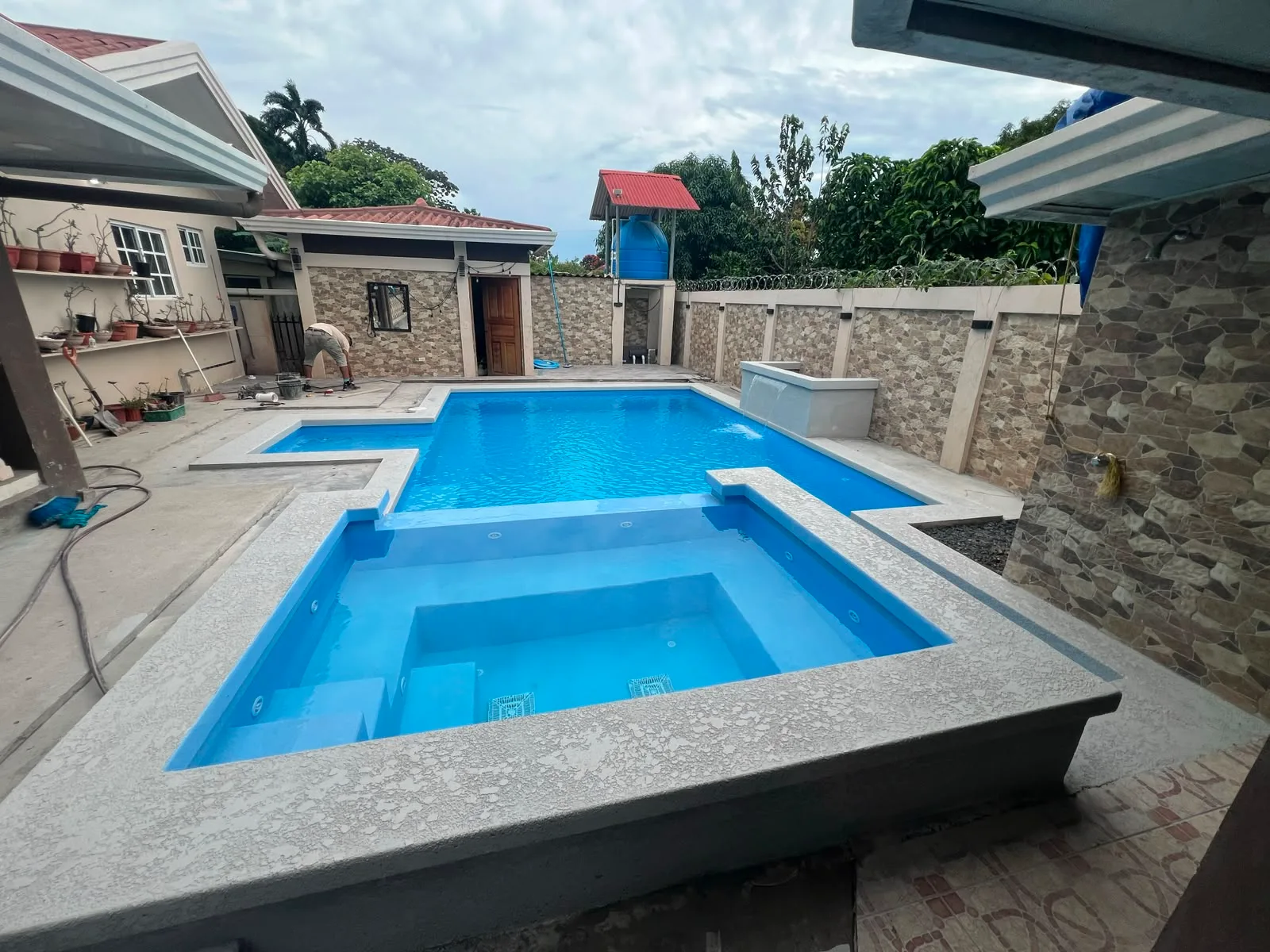 Vista de la piscina — Proyecto 2