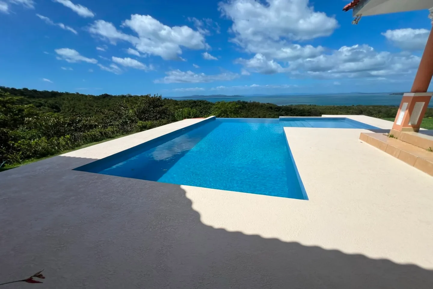 Pool and construction photograph — Project 5